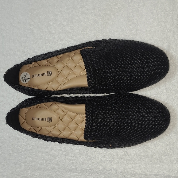 Birdies Shoes Birdies Woven Starling Vegan Leather Loafers Size 75